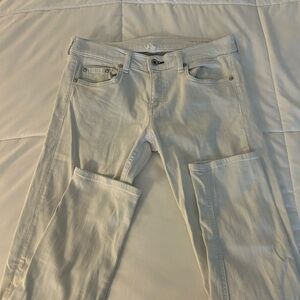 Rag and Bone White Jeans